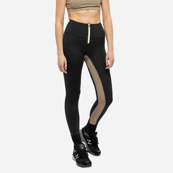 P.E Nation Pants - NWOT P.E Nation Diver Leggings Black Active Athleisure Casual Women’s Size Small